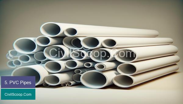 5. PVC Pipes