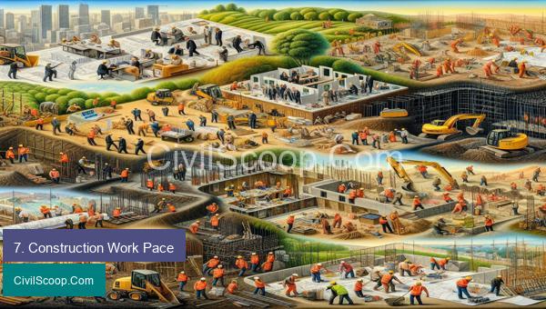7. Construction Work Pace