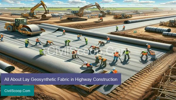 All About Lay Geosynthetic Fabric in Highway Construction