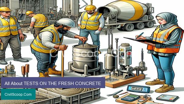 All About TESTS ON THE FRESH CONCRETE