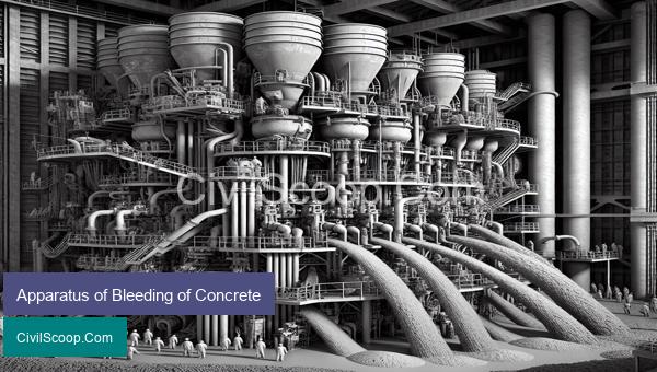 Apparatus of Bleeding of Concrete