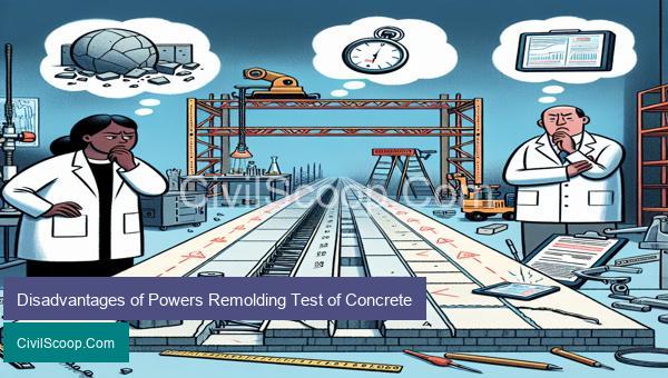 Disadvantages of Powers Remolding Test of Concrete