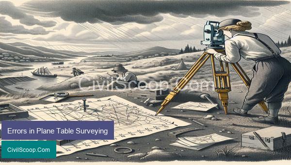 Errors in Plane Table Surveying