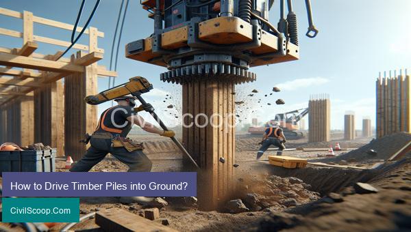 How to Drive Timber Piles into Ground?