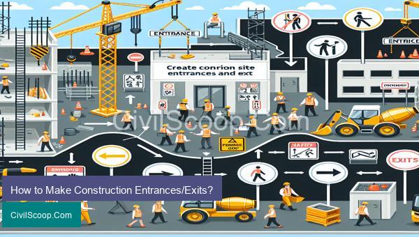 Entry Exit Design All About Construction Entrances/Exits - Civil Scoops