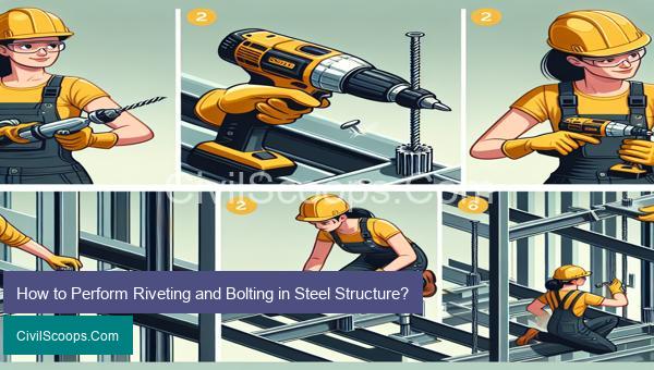 How to Perform Riveting and Bolting in Steel Structure?