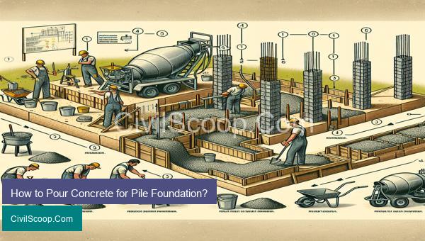 How to Pour Concrete for Pile Foundation?
