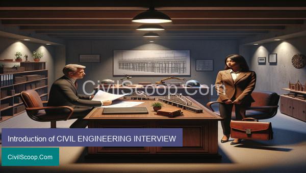 Introduction of CIVIL ENGINEERING INTERVIEW