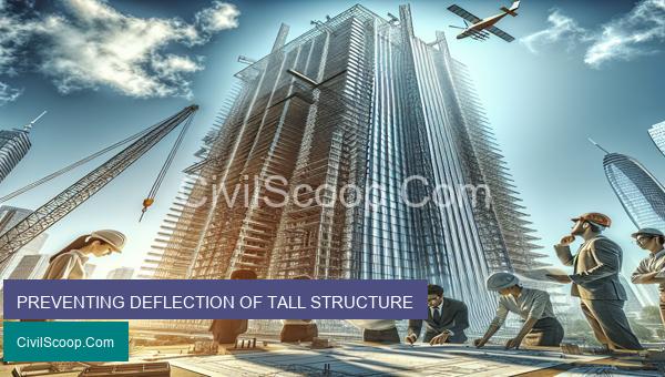 PREVENTING DEFLECTION OF TALL STRUCTURE