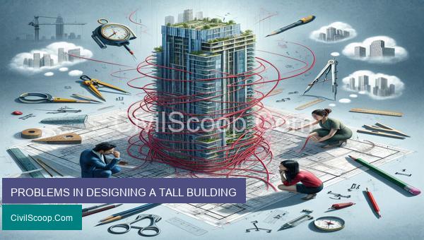 PROBLEMS IN DESIGNING A TALL BUILDING