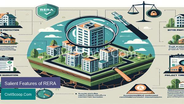 Salient Features of RERA