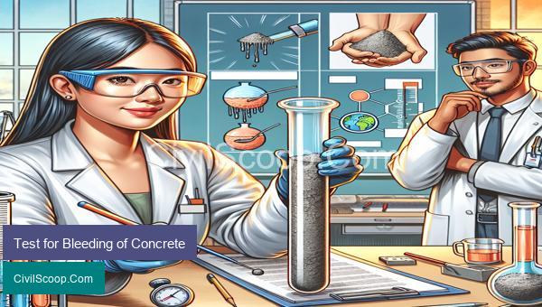 Test for Bleeding of Concrete