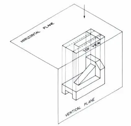 Top View Drawing No 2