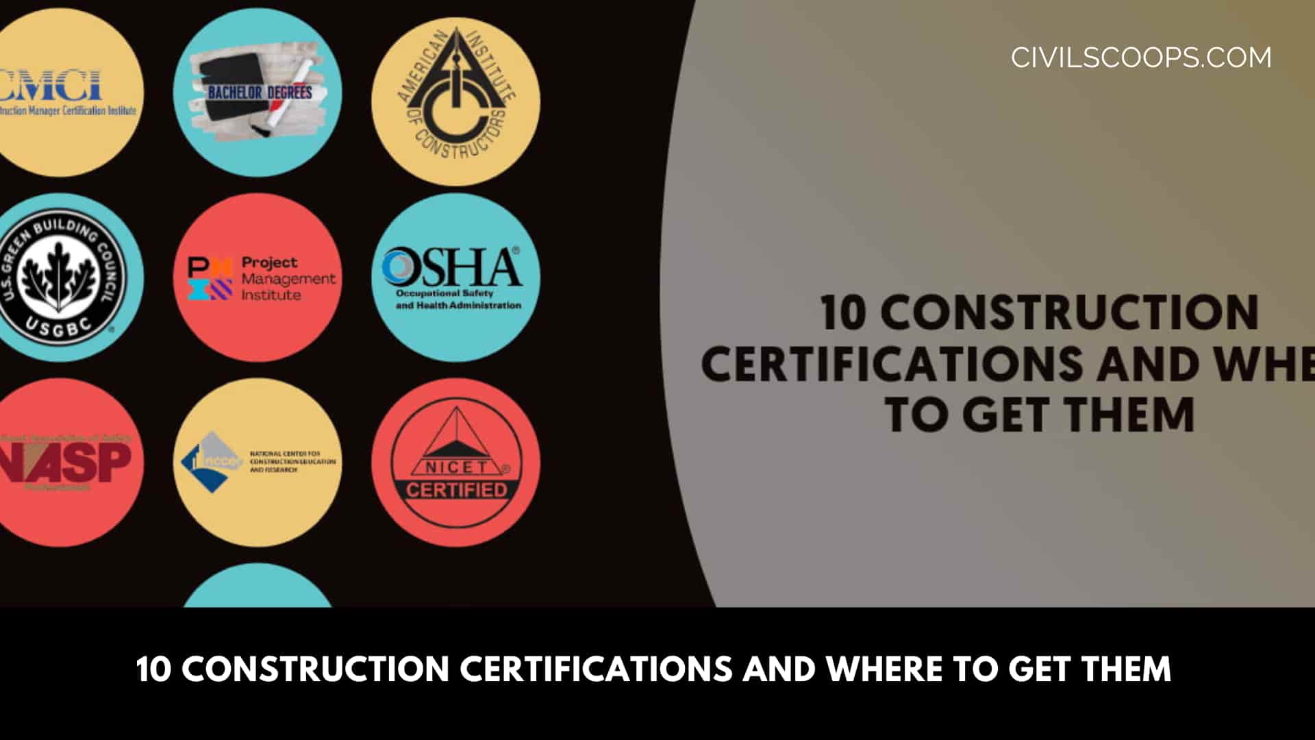 10 Construction Certifications and Where to Get Them