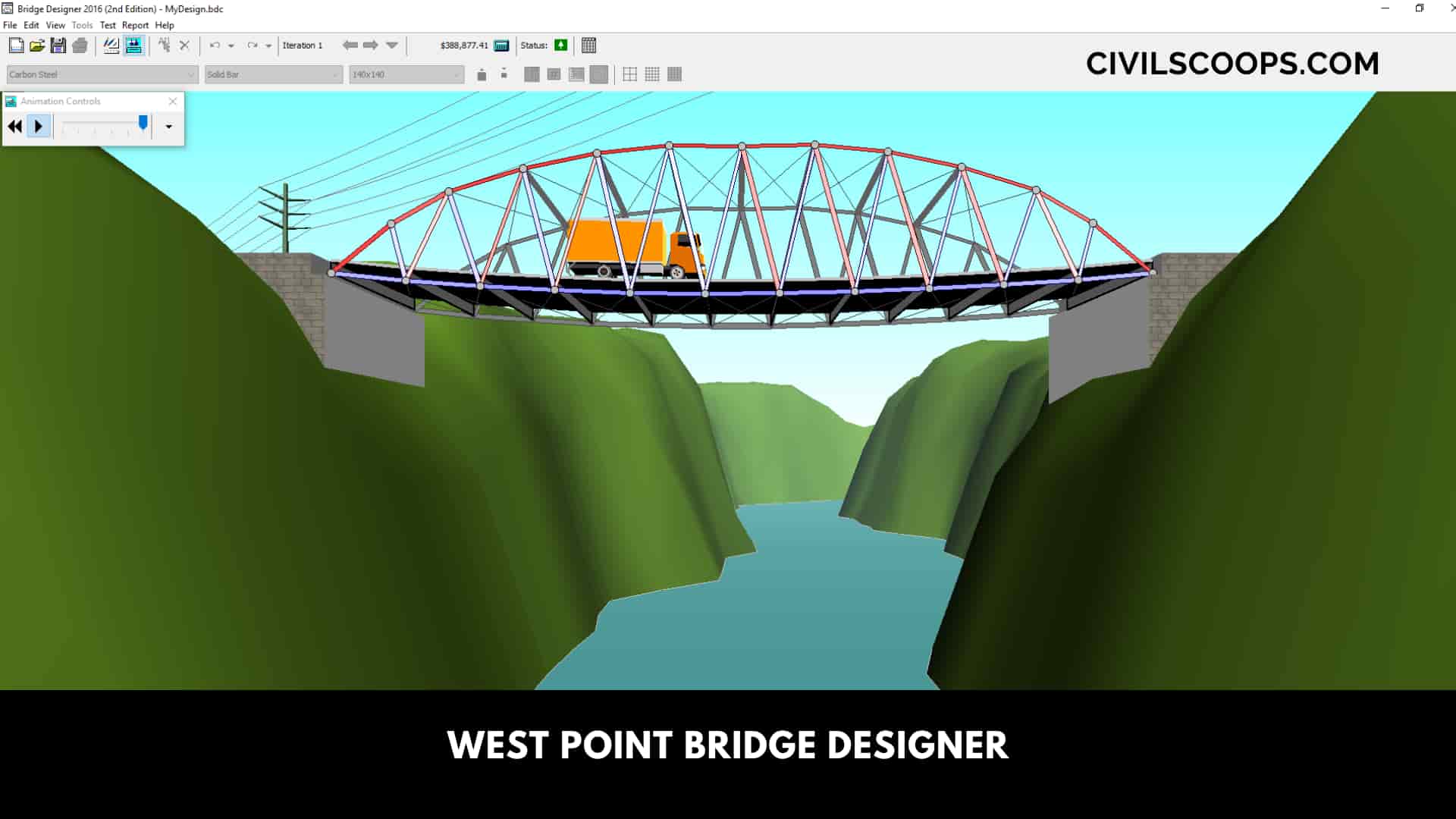 West Point Bridge Designer