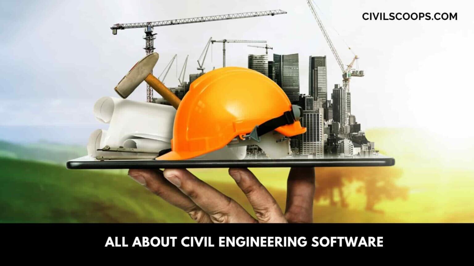 Civil Engineering Software | List of Civil Engineering Software | List ...